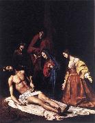 TOURNIER, Nicolas Entombment wt oil